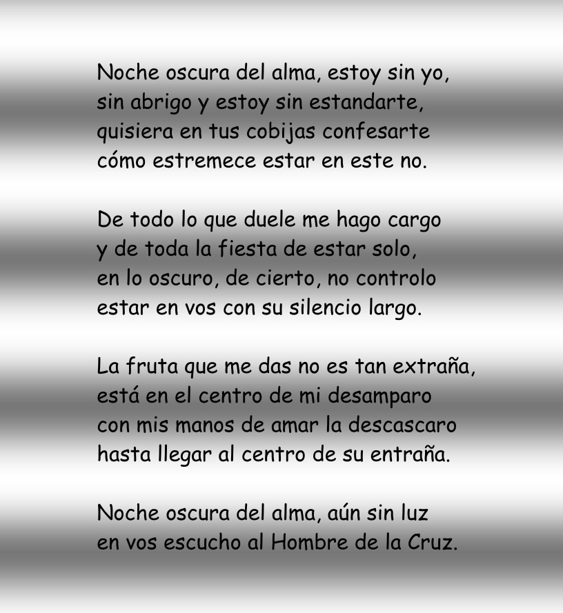 Noche oscura del alma